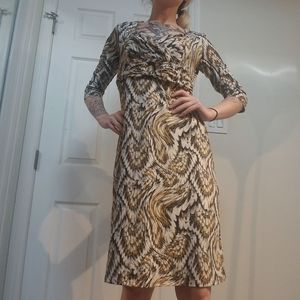 Essentials by Milano Print Dress (S)